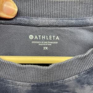 Athleta Crewneck Crop Sweatshirt - Women’s XXL -‎ Tie Dye